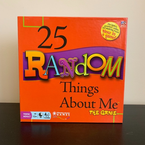 Winning Moves | Toys | 25 Random Facts About Me For Ages 3 Great Get To ...